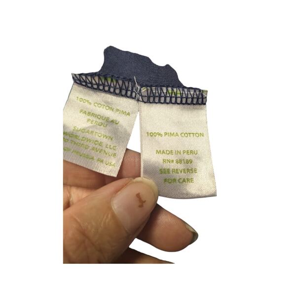 Lilly Pulitzer Tiegan navy bell sleeve button up midi dress 30541 - Picture 5 of 8